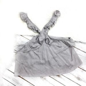 Honey Punch Ruffle Halter Crop Top